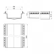 Лоток Inoxguard 150 Тип 2
