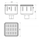 Трап Inoxguard 300х300х250мм