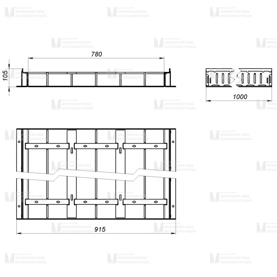 ЛВМ Bridgecanal 780 рядовой