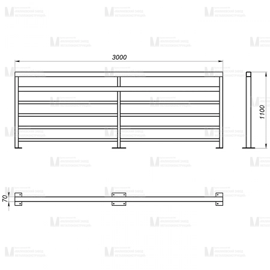 МЗМК.01.02.00 - УПО-В02-Р-1,100х3,000