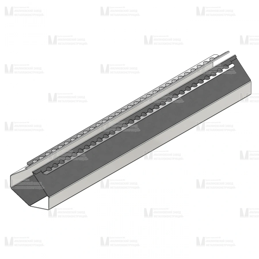 Лоток Inoxguard 150 щелевой