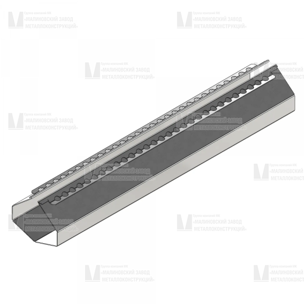 Лоток Inoxguard 150 щелевой