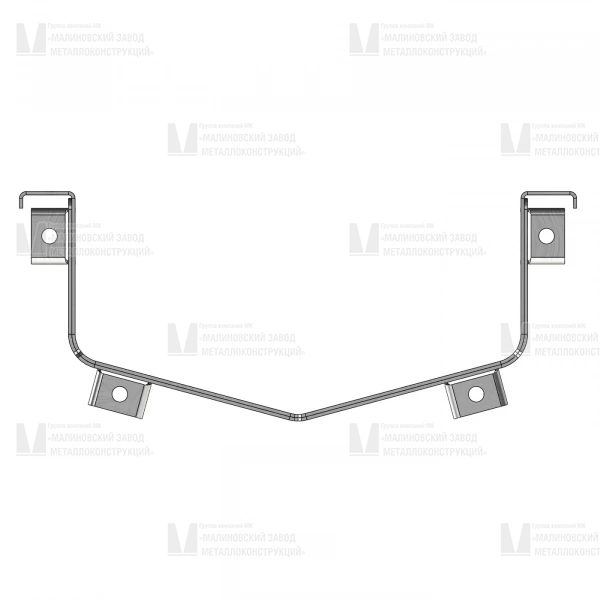Лоток подвесной Bridgecanal  Тип - U 400