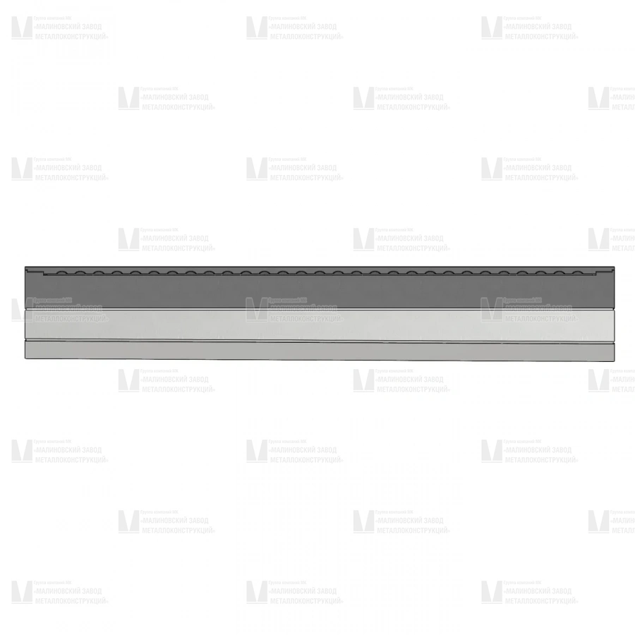 Лоток Inoxguard 150 щелевой